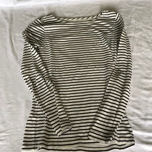 Jcrew striped long sleeve shirt